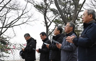The Catholic Church in South Korea is one of the few voices promoting reconciliation between the two countries. Credit: Courtesy of South Korean Bishops’ Conference