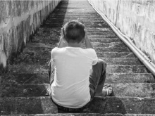 Child  at high risk of being trafficked and abused.