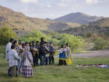 The Catholic bishops backed a suit by a coalition of Apache Stronghold, a coalition of Native Americans and their supporters, in their lawsuit against the federal government. The lawsuit argued that their freedom of religion was violated when the federal government announced its intention to sell formerly protected land in Arizona to a mining company.