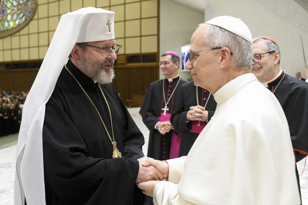 "He’s the most important American in the world," said Major Archbishop Sviatoslav Shevchuk of Kyiv, the primate of Ukraine, of Pope Leo XIV. Credit: Vatican Media